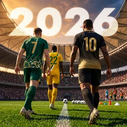 Ícone de Futebol 2026: Jogo de Futebol